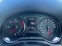 USED 2015 15 AUDI A3 2.0 TDI S line Saloon 4dr Diesel S Tronic Euro 6 (s/s) (150 ps) &pound;35 ROAD TAX + S-LINE PACK + SAT NAV + AUTOMATIC MODEL + DAB RADIO + DUAL-ZONE CLIMATE CONTROL + PRIVACY GLASS + REAR PARKING SENSORS + 5.8' COLOURED DISPLAY + VOICE CONTROL + FRONT SPORT SEATS + BLUETOOTH + ELECTRIC PARKING BRAKE + FINISHED IN BRILLIANT BLACK + 18' GUN METAL GREY ALLOY WHEELS