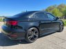 USED 2015 15 AUDI A3 2.0 TDI S line Saloon 4dr Diesel S Tronic Euro 6 (s/s) (150 ps) &pound;35 ROAD TAX + S-LINE PACK + SAT NAV + AUTOMATIC MODEL + DAB RADIO + DUAL-ZONE CLIMATE CONTROL + PRIVACY GLASS + REAR PARKING SENSORS + 5.8' COLOURED DISPLAY + VOICE CONTROL + FRONT SPORT SEATS + BLUETOOTH + ELECTRIC PARKING BRAKE + FINISHED IN BRILLIANT BLACK + 18' GUN METAL GREY ALLOY WHEELS