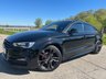USED 2015 15 AUDI A3 2.0 TDI S line Saloon 4dr Diesel S Tronic Euro 6 (s/s) (150 ps) &pound;35 ROAD TAX + S-LINE PACK + SAT NAV + AUTOMATIC MODEL + DAB RADIO + DUAL-ZONE CLIMATE CONTROL + PRIVACY GLASS + REAR PARKING SENSORS + 5.8' COLOURED DISPLAY + VOICE CONTROL + FRONT SPORT SEATS + BLUETOOTH + ELECTRIC PARKING BRAKE + FINISHED IN BRILLIANT BLACK + 18' GUN METAL GREY ALLOY WHEELS