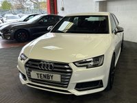 USED 2017 67 AUDI S4 3.0 TFSI V6 Saloon 4dr Petrol Tiptronic quattro Euro 6 (s/s) (354 ps) RED LEATHER+CARPLAY+AUTO BEAM