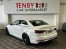 USED 2017 67 AUDI S4 3.0 TFSI V6 Saloon 4dr Petrol Tiptronic quattro Euro 6 (s/s) (354 ps) RED LEATHER+CARPLAY+AUTO BEAM