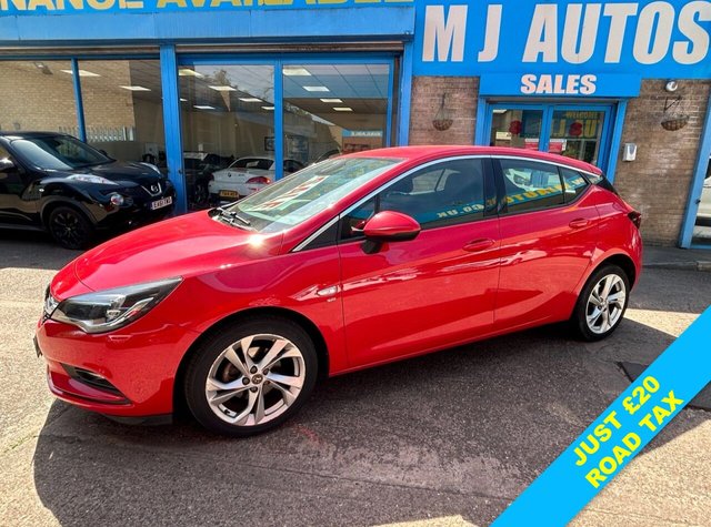 View our Vauxhall Astra 1.0i Turbo ecoFLEX SRi Nav Hatchback 5dr Petrol Manual Euro 6 (s/s) (105 ps)
