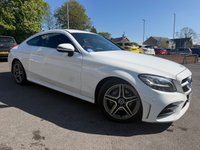 USED 2018 68 MERCEDES-BENZ C-CLASS 1.5 C200 MHEV AMG Line Coupe 2dr Petrol G-Tronic+ Euro 6 (s/s) (198 ps) 