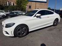 USED 2018 68 MERCEDES-BENZ C-CLASS 1.5 C200 MHEV AMG Line Coupe 2dr Petrol G-Tronic+ Euro 6 (s/s) (198 ps) 