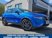 USED 2021 71 NISSAN QASHQAI 1.3 DIG-T MHEV Tekna SUV 5dr Petrol Hybrid Manual Euro 6 (s/s) (140 ps) HYBRID ELECTRIC -- SUNROOF -- CAR PLAY -- HEATED SEATS -- SAT NAV