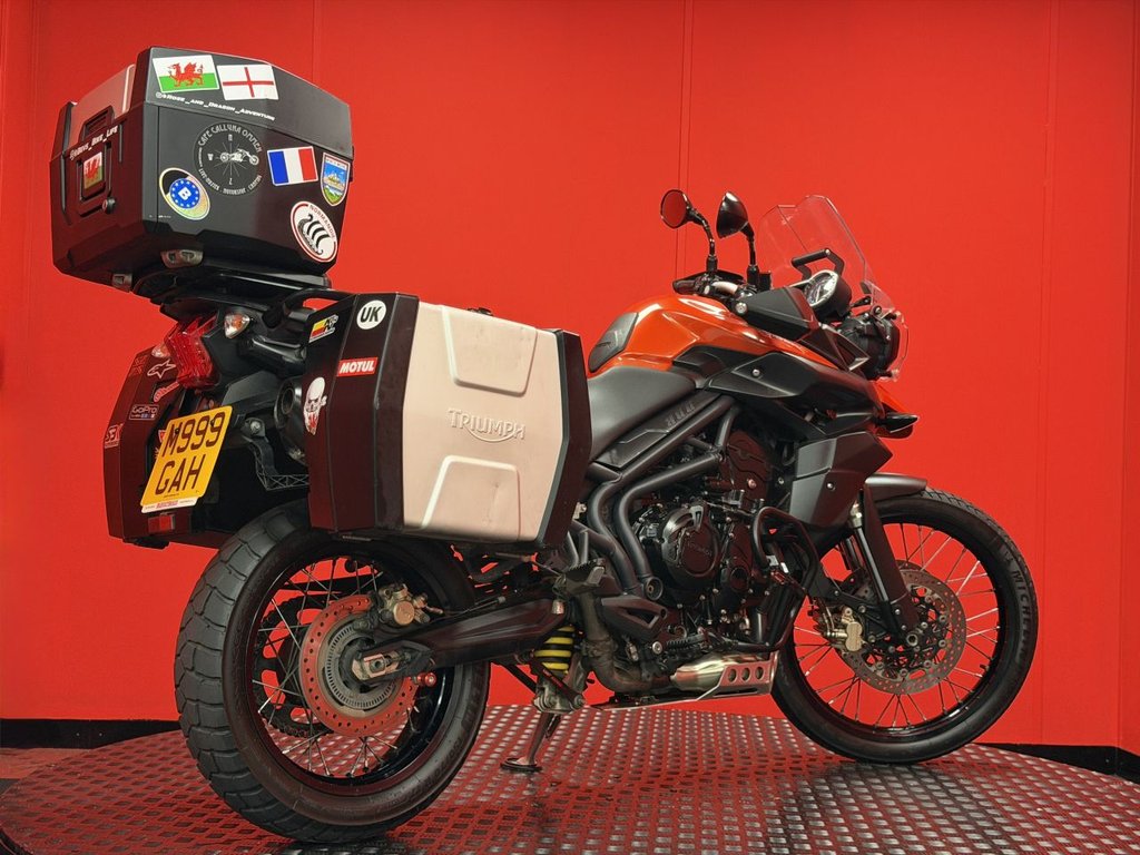 USED 2011 61 TRIUMPH TIGER 800 TRADE BIKES AT TRADE PRICES FULL TRIUMPH LUGGAGE