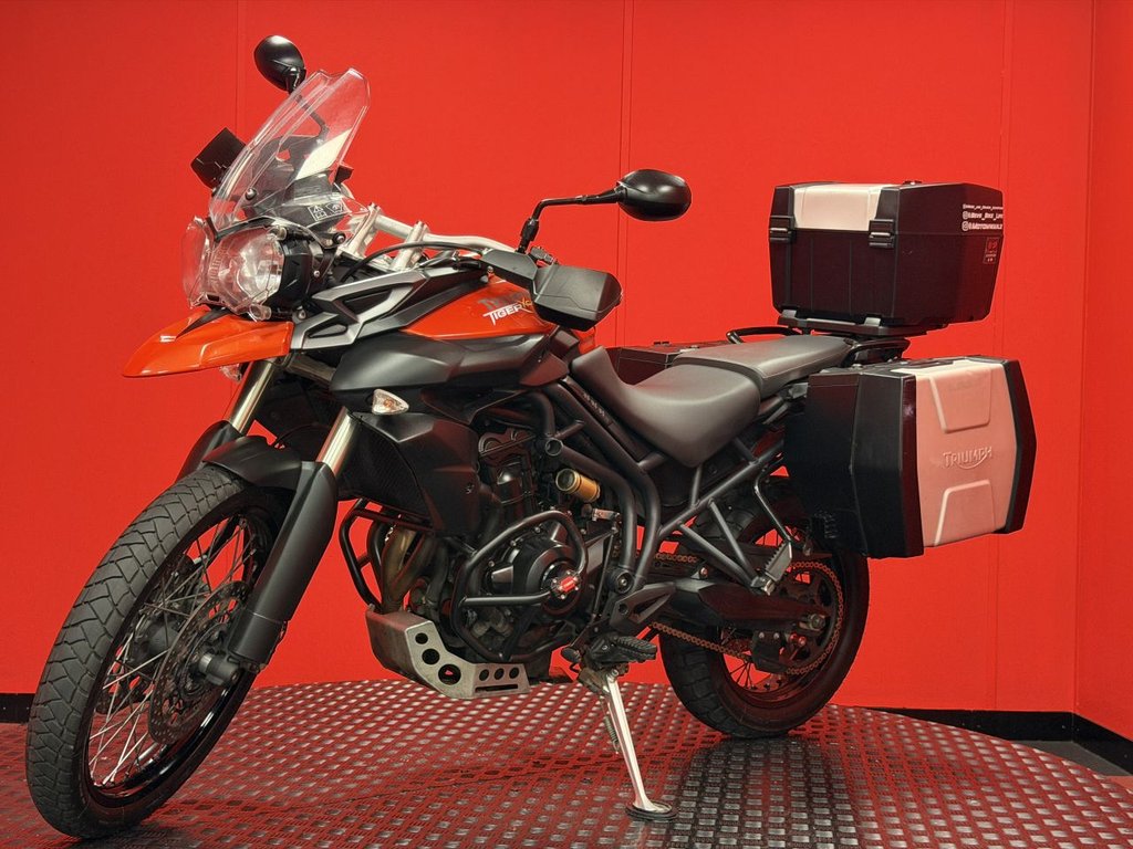 USED 2011 61 TRIUMPH TIGER 800 TRADE BIKES AT TRADE PRICES FULL TRIUMPH LUGGAGE