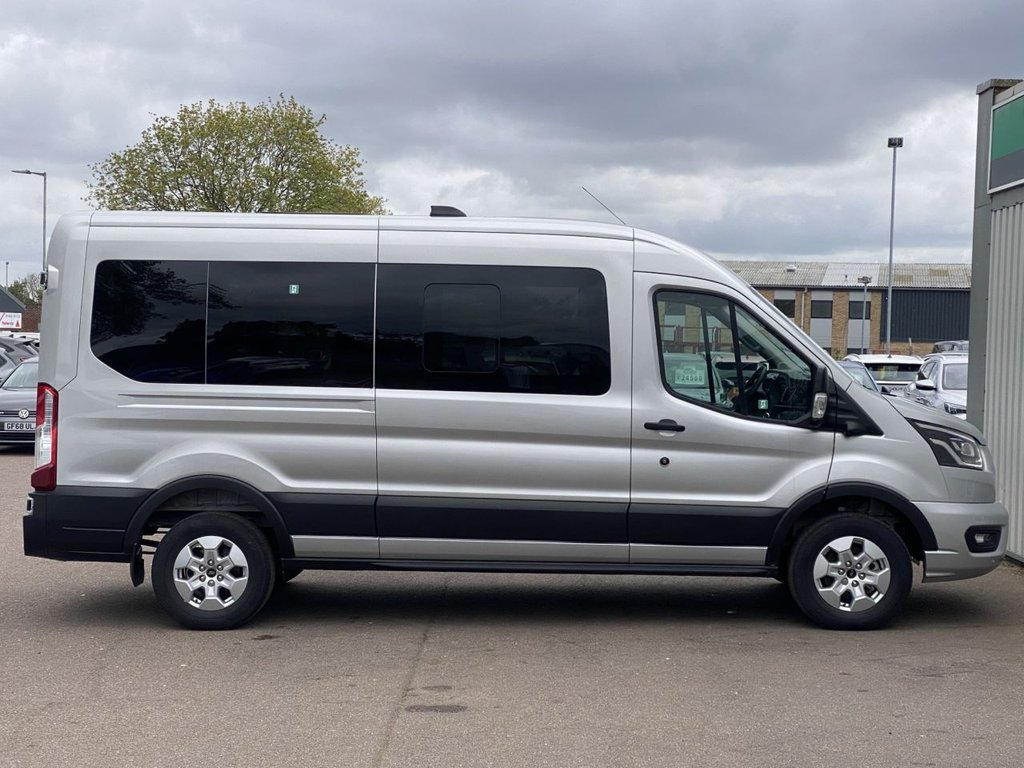 USED 2025 25 FORD TRANSIT 2.0 410 EcoBlue Limited Minibus Double Cab 5dr Diesel Manual RWD L3 H2 Euro 6 (s/s) (14 Seat) (165 ps) Minibus