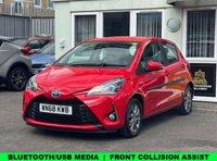 USED 2018 68 TOYOTA YARIS 1.5 VVT-h Icon Hatchback 5dr Petrol Hybrid E-CVT Euro 6 (s/s) (100 ps) Full TOYOTA Service History  |  Only 2 Owners From Brand New