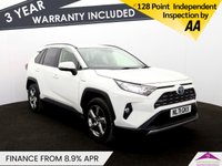 USED 2021 71 TOYOTA RAV4 2.5 VVT-h GPF Design SUV 5dr Petrol Hybrid CVT 4WD Euro 6 (s/s) (222 ps) REVERSE CAMERA | BLUETOOTH