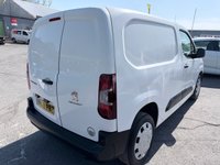 USED 2020 69 PEUGEOT PARTNER White 1.5 BlueHDi Euro 6 panel van, 50,850 miles, 5-speed manual, 8in touchscreen, Bluetooth, DAB, A/C, cruise, rear sensors. Plus VAT @ 20%! 