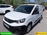 USED 2020 69 PEUGEOT PARTNER White 1.5 BlueHDi Euro 6 panel van, 50,850 miles, 5-speed manual, 8in touchscreen, Bluetooth, DAB, A/C, cruise, rear sensors. Plus VAT @ 20%! 