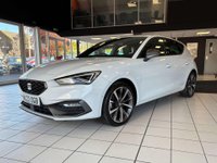 USED 2023 23 SEAT LEON 1.5 eTSI MHEV FR Sport Hatchback 5dr Petrol Hybrid DSG Euro 6 (s/s) (150 ps) 1 OWNER + FULL SEAT S-HISTORY