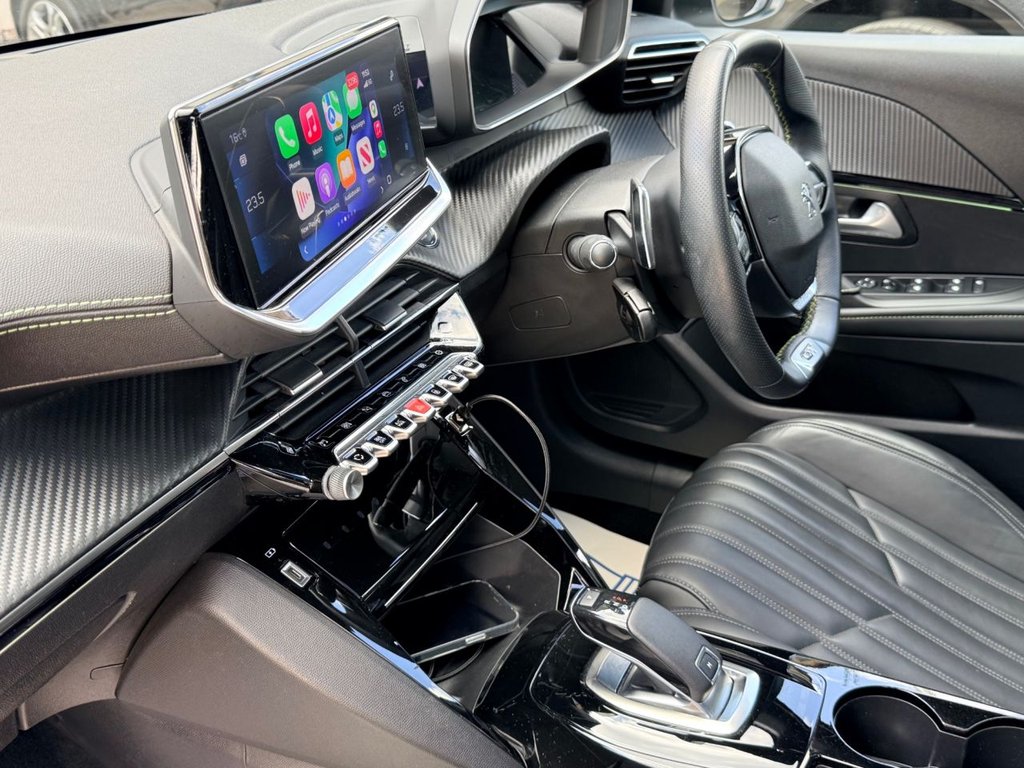 USED 2020 70 PEUGEOT 208 1.2 PureTech GT Line Hatchback 5dr Petrol EAT Euro 6 (s/s) (100 ps) PAN ROOF+FULL LEATHER+APPLE CARPLAY