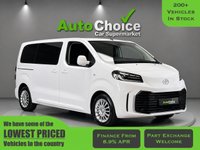 USED 2024 74 TOYOTA PROACE VERSO 75kWh Icon Medium MPV 5dr Electric Auto MWB (136 ps) in Blackburn *8 SEAT,  LONG RANGE MODEL, CHOICE OF 3!!* Finance Available 12 to 84 Months