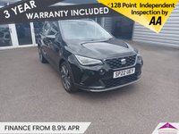 USED 2022 22 SEAT ARONA 1.0 TSI FR Sport SUV 5dr Petrol Manual Euro 6 (s/s) (110 ps) DIGITAL COCKPIT | PARK SENSORS