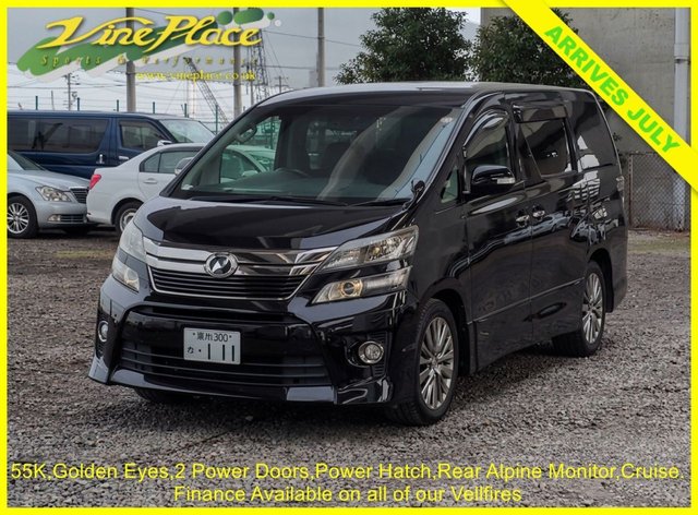 View our Toyota Vellfire 2.4Z Golden Eyes 2, Auto, 7 Seats, 55K.