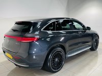 USED 2022 71 MERCEDES-BENZ EQC EQC 400 80kWh AMG Line (Premium Plus) SUV 5dr Electric Auto 4MATIC (408 ps) Graphite Grey | Black Leather Interior | Burmester Audio | Sunroof | 21in Wheels | Heated Leather | Ambient Lighting