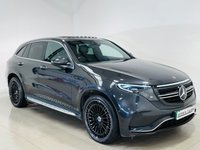 USED 2022 71 MERCEDES-BENZ EQC EQC 400 80kWh AMG Line (Premium Plus) SUV 5dr Electric Auto 4MATIC (408 ps) Graphite Grey | Black Leather Interior | Burmester Audio | Sunroof | 21in Wheels | Heated Leather | Ambient Lighting