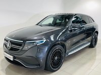 USED 2022 71 MERCEDES-BENZ EQC EQC 400 80kWh AMG Line (Premium Plus) SUV 5dr Electric Auto 4MATIC (408 ps) Graphite Grey | Black Leather Interior | Burmester Audio | Sunroof | 21in Wheels | Heated Leather | Ambient Lighting