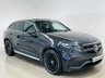 USED 2022 71 MERCEDES-BENZ EQC EQC 400 80kWh AMG Line (Premium Plus) SUV 5dr Electric Auto 4MATIC (408 ps) Graphite Grey | Black Leather Interior | Burmester Audio | Sunroof | 21in Wheels | Heated Leather | Ambient Lighting