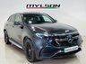 USED 2022 71 MERCEDES-BENZ EQC EQC 400 80kWh AMG Line (Premium Plus) SUV 5dr Electric Auto 4MATIC (408 ps) Graphite Grey | Black Leather Interior | Burmester Audio | Sunroof | 21in Wheels | Heated Leather | Ambient Lighting