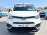 USED 2022 22 TOYOTA PROACE CITY 1.5 BlueHDi Active Short Panel Van 5dr Diesel Manual 100 bhp * + VAT * 