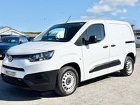 USED 2022 22 TOYOTA PROACE CITY 1.5 BlueHDi Active Short Panel Van 5dr Diesel Manual 100 bhp * + VAT * 