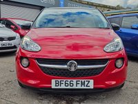 USED 2016 66 VAUXHALL ADAM 1.2i GLAM Hatchback 3dr Petrol Manual Euro 6 (70 ps) SAT NAV + PANORAMIC SUNROOF + CARPLAY + SENSORS + FSH