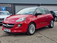 USED 2016 66 VAUXHALL ADAM 1.2i GLAM Hatchback 3dr Petrol Manual Euro 6 (70 ps) SAT NAV + PANORAMIC SUNROOF + CARPLAY + SENSORS + FSH