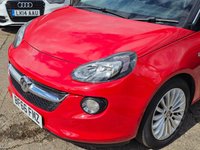 USED 2016 66 VAUXHALL ADAM 1.2i GLAM Hatchback 3dr Petrol Manual Euro 6 (70 ps) SAT NAV + PANORAMIC SUNROOF + CARPLAY + SENSORS + FSH