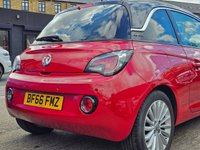 USED 2016 66 VAUXHALL ADAM 1.2i GLAM Hatchback 3dr Petrol Manual Euro 6 (70 ps) SAT NAV + PANORAMIC SUNROOF + CARPLAY + SENSORS + FSH