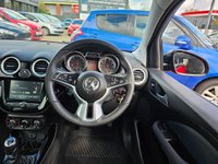 USED 2016 66 VAUXHALL ADAM 1.2i GLAM Hatchback 3dr Petrol Manual Euro 6 (70 ps) SAT NAV + PANORAMIC SUNROOF + CARPLAY + SENSORS + FSH