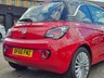 USED 2016 66 VAUXHALL ADAM 1.2i GLAM Hatchback 3dr Petrol Manual Euro 6 (70 ps) SAT NAV + PANORAMIC SUNROOF + CARPLAY + SENSORS + FSH