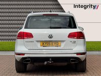 USED 2015 15 VOLKSWAGEN TOUAREG 3.0 TDI V6 BlueMotion Tech SE SUV 5dr Diesel Tiptronic 4WD Euro 6 (s/s) (204 ps) Touchscreen Nav | Heated Seats