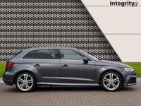 USED 2018 18 AUDI A3 1.5 TFSI CoD S line Sportback 5dr Petrol Manual Euro 6 (s/s) (150 ps) Apple CarPlay | Privacy Glass