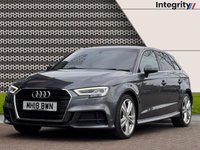 USED 2018 18 AUDI A3 1.5 TFSI CoD S line Sportback 5dr Petrol Manual Euro 6 (s/s) (150 ps) Apple CarPlay | Privacy Glass