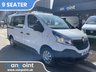 USED 2019 19 RENAULT TRAFIC 1.6 dCi 27 Business Minibus 9 Seater Double Cab 5dr Diesel Manual SWB Euro 6 (9 Seat) (120 bhp) 