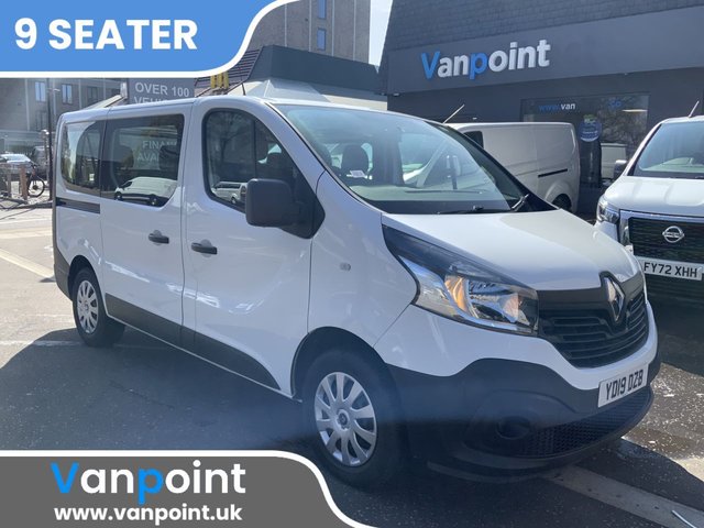 View our Renault Trafic 1.6 dCi 27 Business Minibus 9 Seater Double Cab 5dr Diesel Manual SWB Euro 6 (9 Seat) (120 bhp)