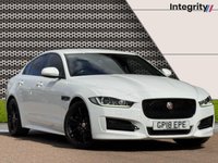 USED 2018 18 JAGUAR XE 2.0i GPF R-Sport Saloon 4dr Petrol Auto Euro 6 (s/s) (250 ps) Black Pack | Keyless Entry | Jag SH