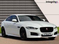 USED 2018 18 JAGUAR XE 2.0i GPF R-Sport Saloon 4dr Petrol Auto Euro 6 (s/s) (250 ps) Black Pack | Keyless Entry | Jag SH