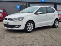 USED 2011 61 VOLKSWAGEN POLO 1.4 Match Hatchback 5dr Petrol Manual Euro 5 (85 ps) FSH + 1 OWNER  + IDEAL FIRST CAR + A/C TIMING BELT DONE