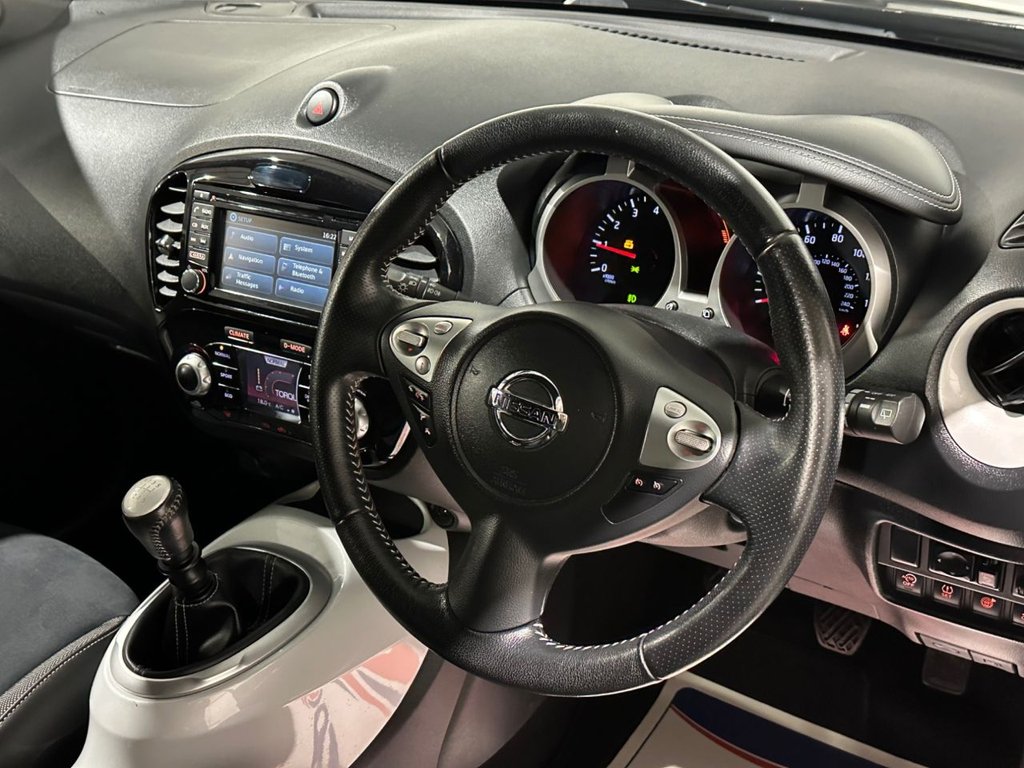 USED 2016 66 NISSAN JUKE 1.2 DIG-T N-Vision SUV 5dr Petrol Manual Euro 6 (s/s) (115 ps) 