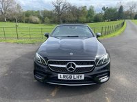 USED 2018 68 MERCEDES-BENZ E-CLASS 2.0 E220d AMG Line (Premium) Cabriolet 2dr Diesel G-Tronic+ Euro 6 (s/s) (194 ps) 