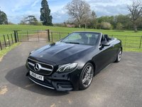 USED 2018 68 MERCEDES-BENZ E-CLASS 2.0 E220d AMG Line (Premium) Cabriolet 2dr Diesel G-Tronic+ Euro 6 (s/s) (194 ps) 