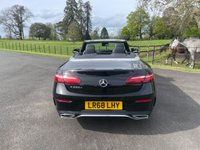 USED 2018 68 MERCEDES-BENZ E-CLASS 2.0 E220d AMG Line (Premium) Cabriolet 2dr Diesel G-Tronic+ Euro 6 (s/s) (194 ps) 