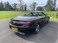 USED 2018 68 MERCEDES-BENZ E-CLASS 2.0 E220d AMG Line (Premium) Cabriolet 2dr Diesel G-Tronic+ Euro 6 (s/s) (194 ps) 