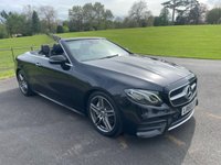 USED 2018 68 MERCEDES-BENZ E-CLASS 2.0 E220d AMG Line (Premium) Cabriolet 2dr Diesel G-Tronic+ Euro 6 (s/s) (194 ps) 