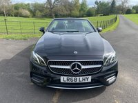 USED 2018 68 MERCEDES-BENZ E-CLASS 2.0 E220d AMG Line (Premium) Cabriolet 2dr Diesel G-Tronic+ Euro 6 (s/s) (194 ps) 