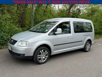 USED 2009 59 VOLKSWAGEN CADDY MAXI LIFE 1.9 TDI Pure Drive 104 ps 5 SEATER WAV WHEEL CHAIR ACCESSIBLE MPV 5DR WHEELCHAIR RAMP+ALLOYS+AIR CON